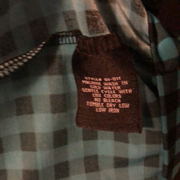 Black and Turquoise Dress - Picture 3 of 6